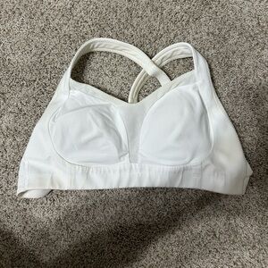 White Lululemon Bra Size 6 DD